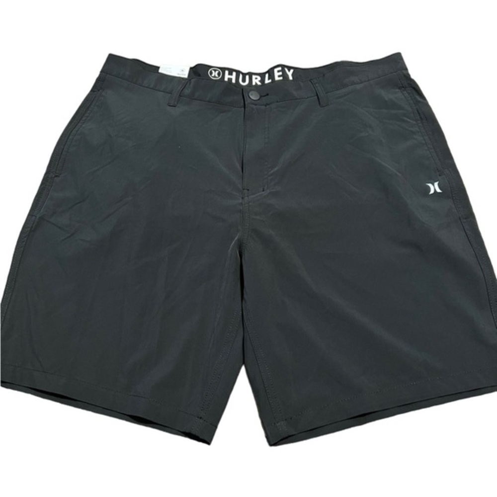 NWT Hurley Black Hybird WalkShort Quick Dry Black Size 40